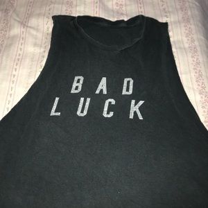 Brandy Melville  “Bad Luck” top